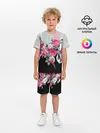 Детская пижама с шортами / Розы