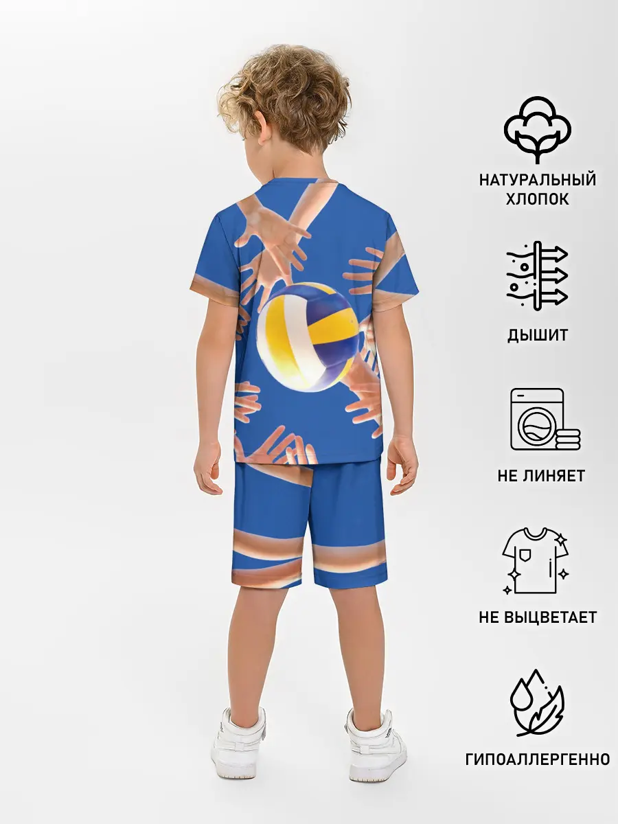 Детская пижама с шортами / Волейбол 24
