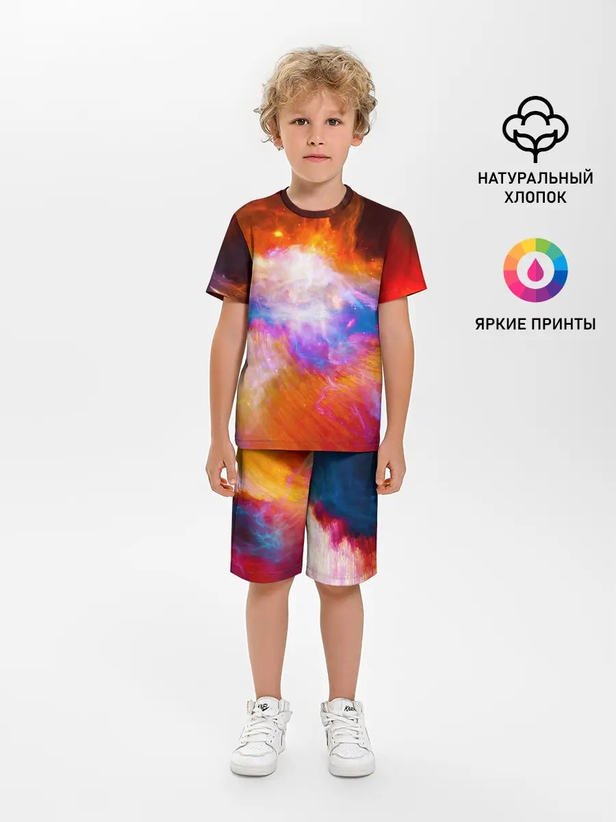 Детская пижама с шортами / Space