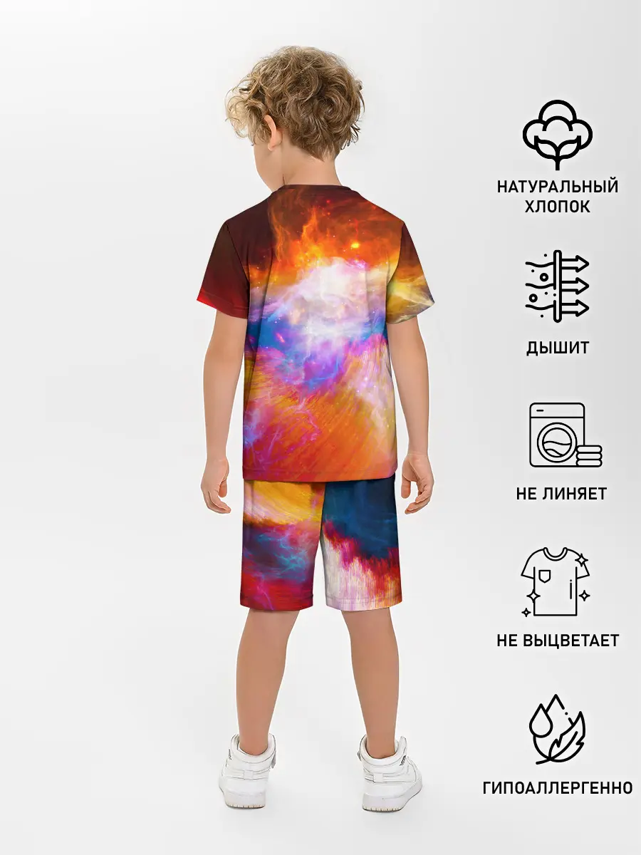 Детская пижама с шортами / Space