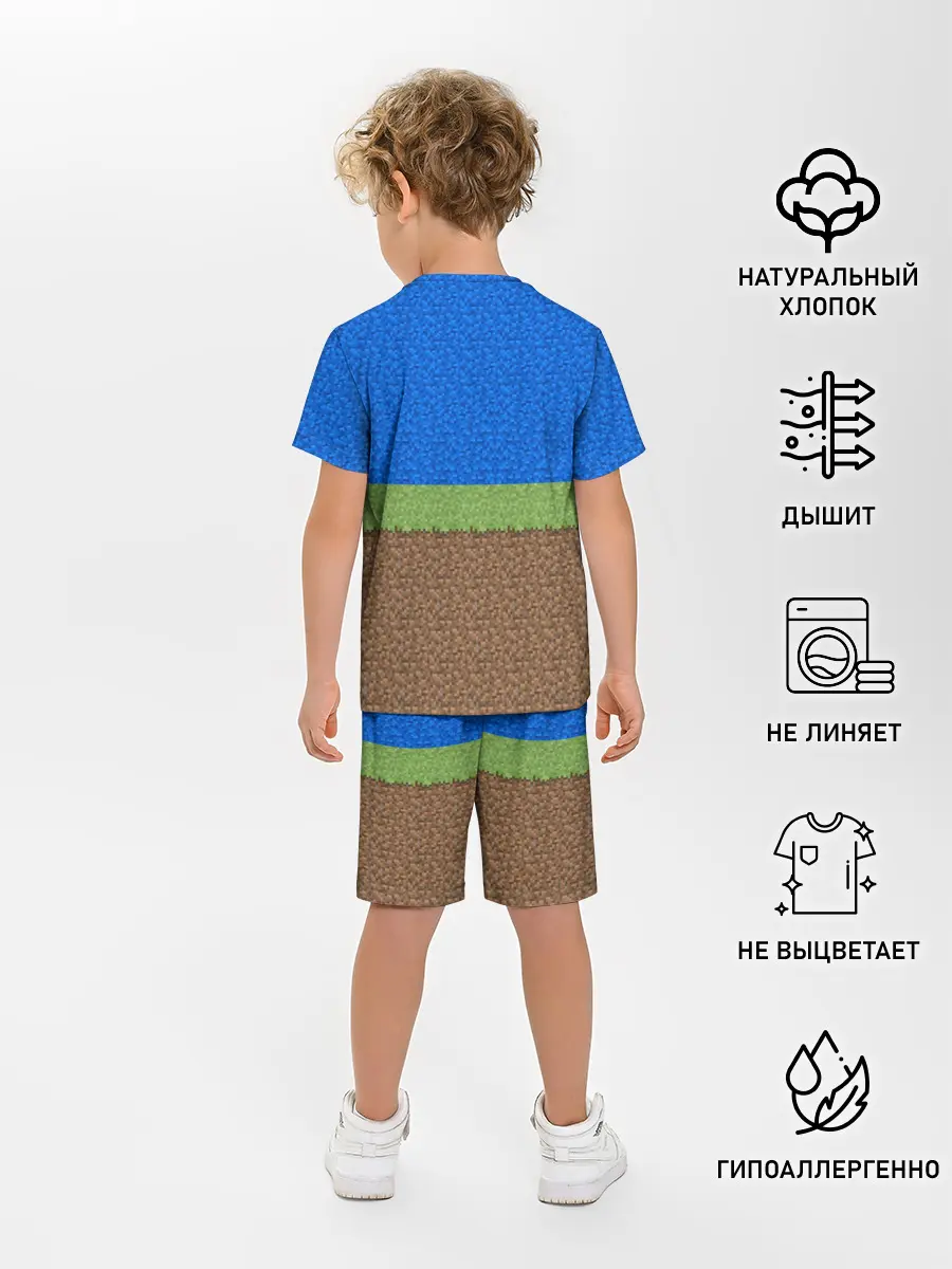 Детская пижама с шортами / MINECRAFT