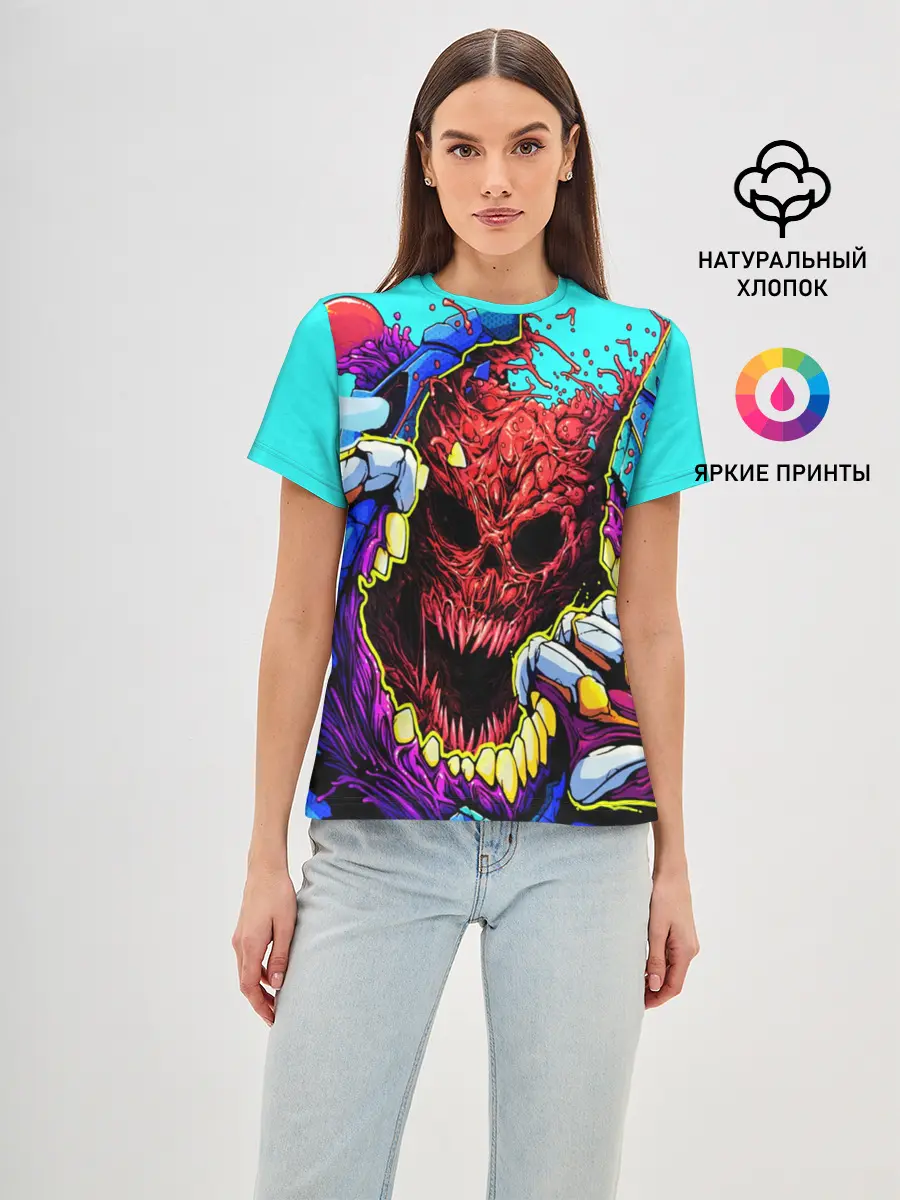 Женская базовая футболка / HYPER BEAST