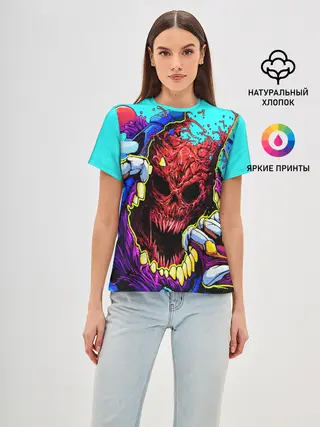 Женская базовая футболка / HYPER BEAST