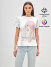 Женская базовая футболка / Милая Zero Two