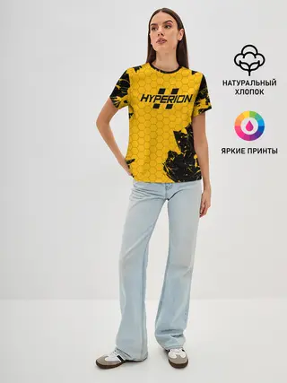 Женская базовая футболка / BORDERLANDS HYPERION
