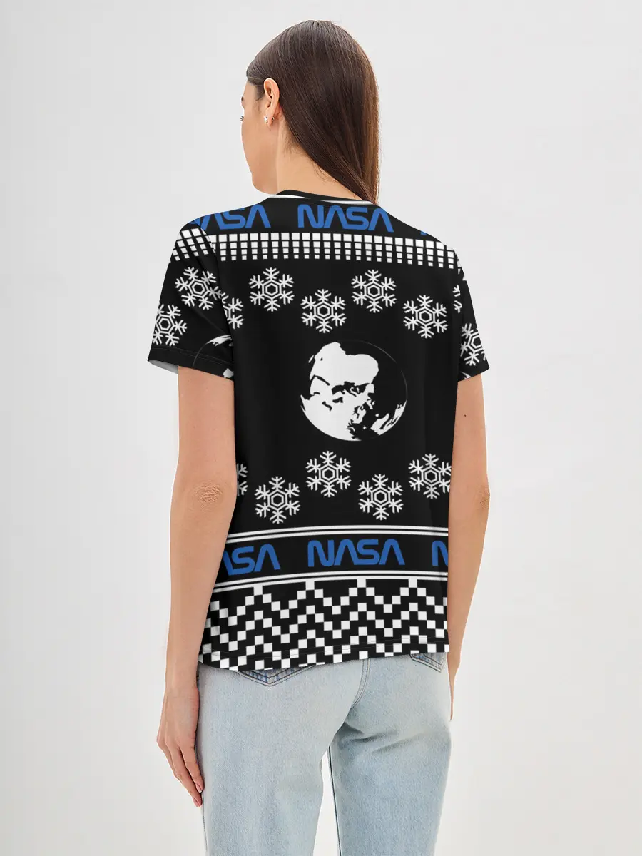 Женская базовая футболка / НАСА