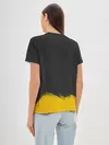 Женская базовая футболка / Yellow and Black Armenia