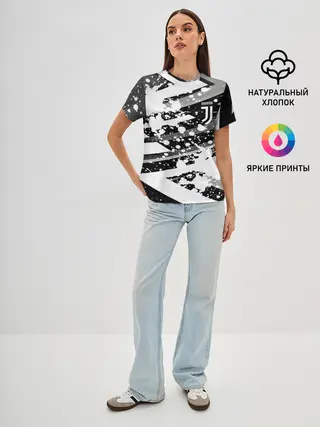 Женская базовая футболка / Juventus