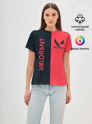 Женская базовая футболка / VALORANT | ВАЛОРАНТ