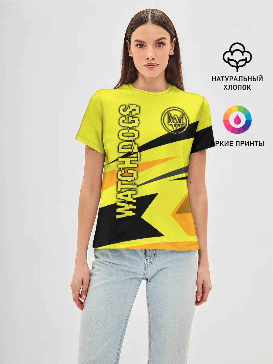 Женская базовая футболка / WATCH DOGS