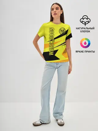 Женская базовая футболка / WATCH DOGS