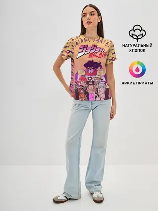 Женская базовая футболка / JoJo