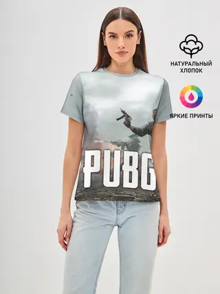 Женская базовая футболка / Pubg