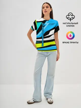 Женская базовая футболка / Need for Speed