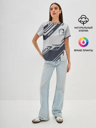 Женская базовая футболка / TEAM LIQUID E-SPORT