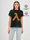 Женская базовая футболка / HALF-LIFE - Lambda