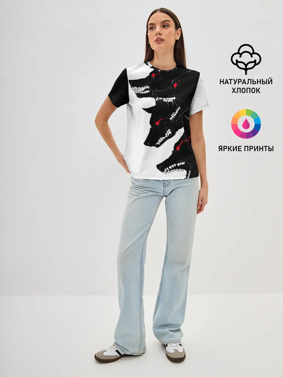 Женская базовая футболка / Gluttony