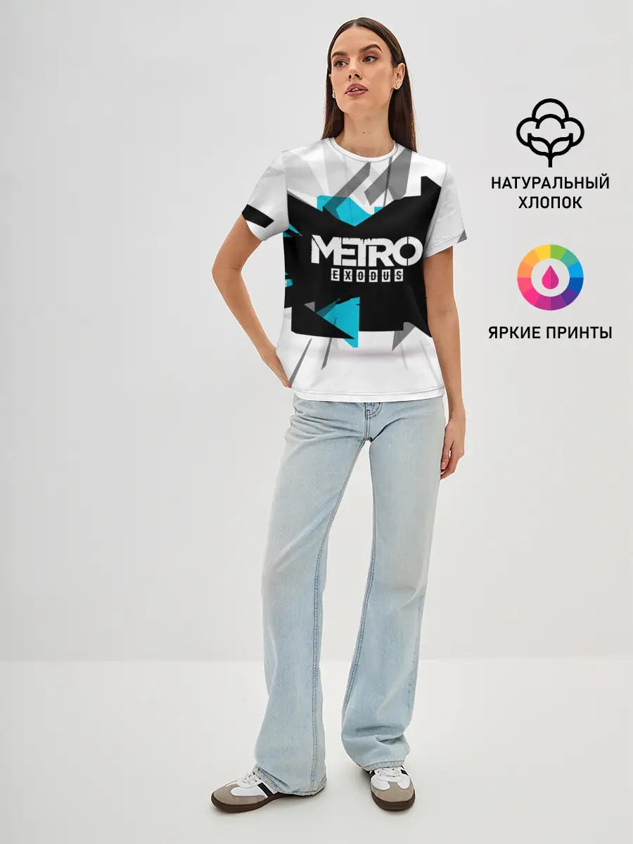 Женская базовая футболка / Metro Exodus