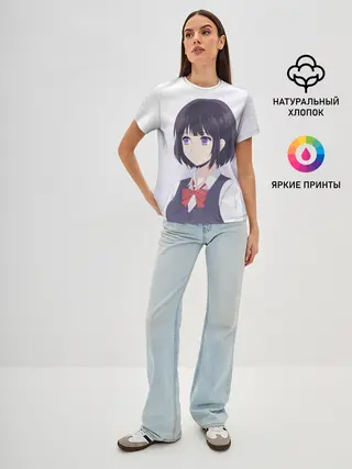 Женская базовая футболка / Hanabi Yasuraoka