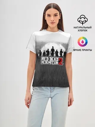Женская базовая футболка / Red Dead Redemption 2