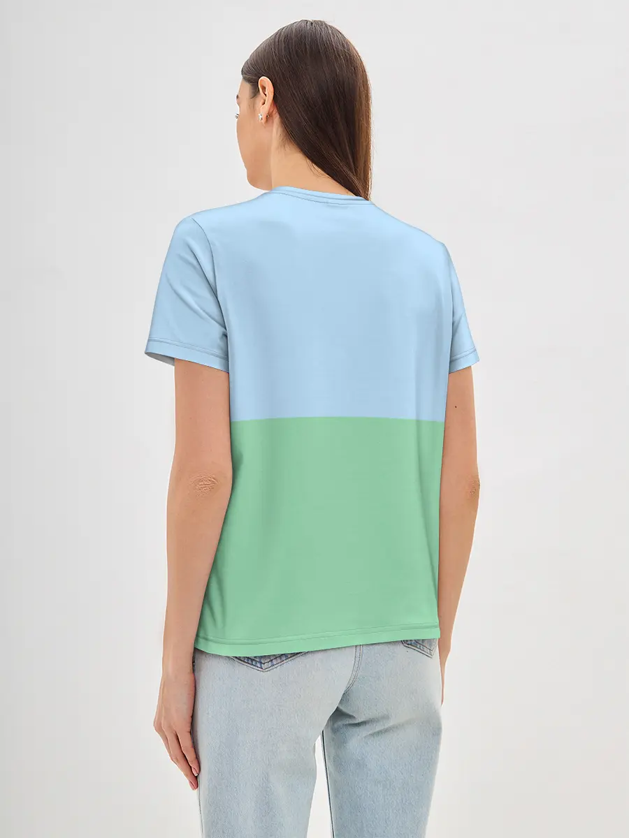 Женская базовая футболка / Милый Корги