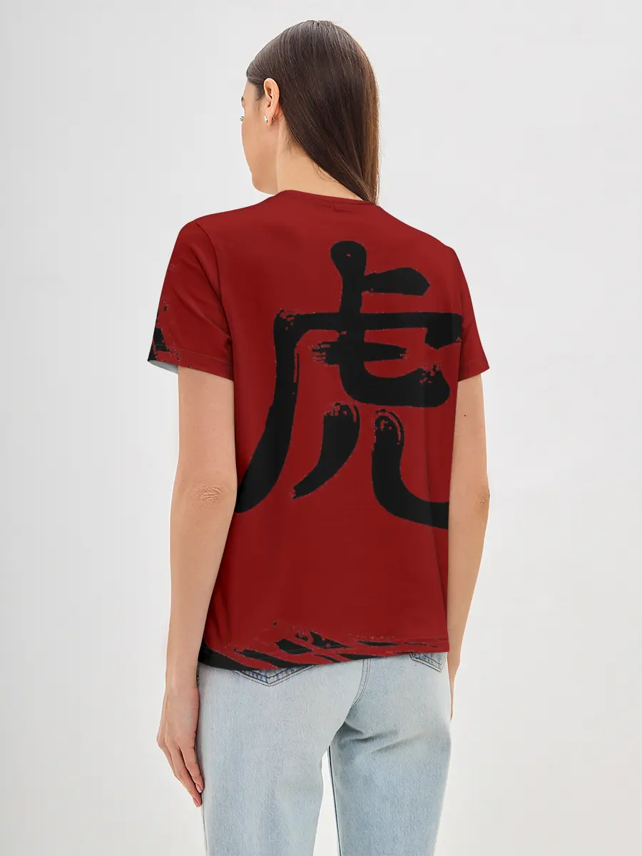 Женская базовая футболка / Японский Тигр