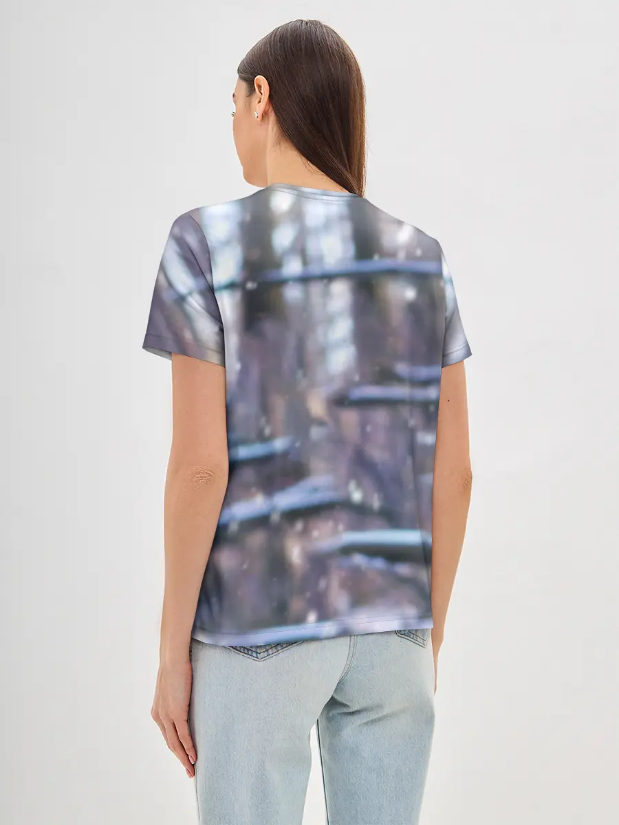 Женская базовая футболка / Золотистый Ретривер