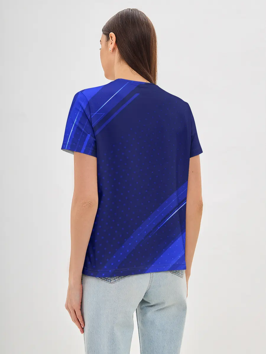 Женская базовая футболка / BABY SHARK / БЭБИ ШАРК.