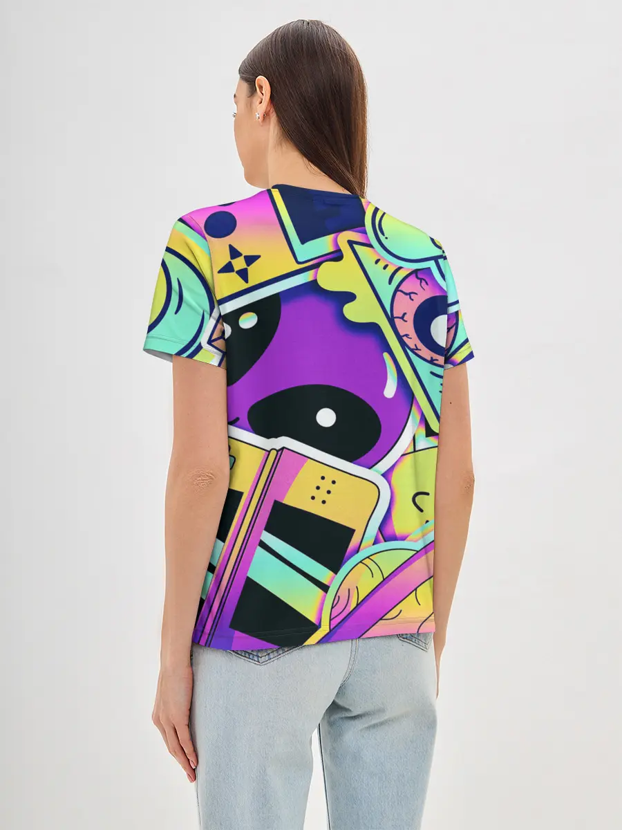 Женская базовая футболка / Alien