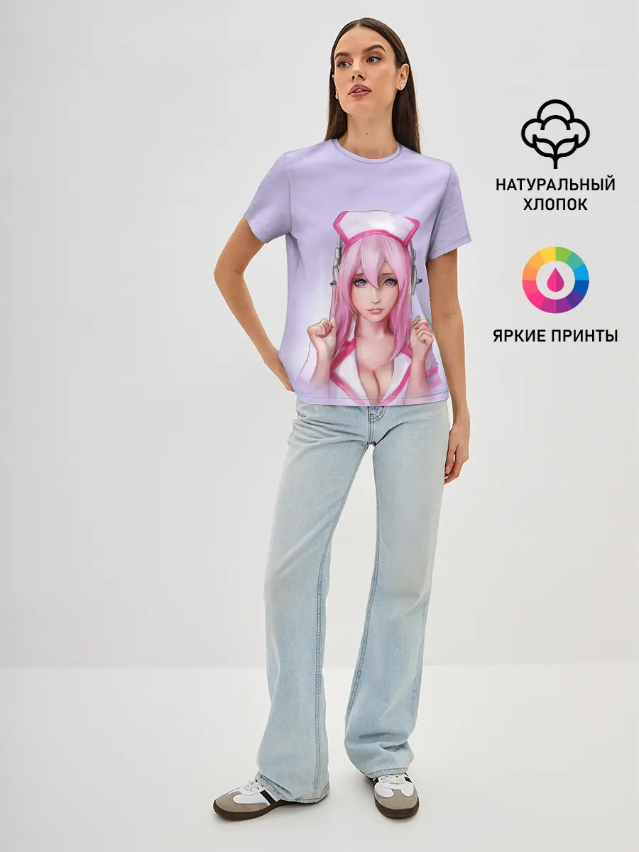 Женская базовая футболка / Медсестричка | Nurse