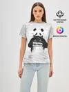 Женская базовая футболка / BAD PANDA