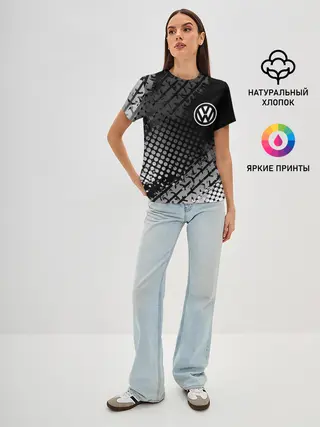 Женская базовая футболка / Volkswagen