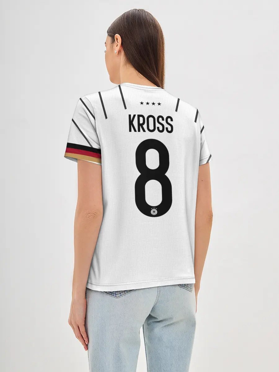 Женская базовая футболка / Kross home EURO 2020