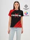 Женская базовая футболка / Cross fire X