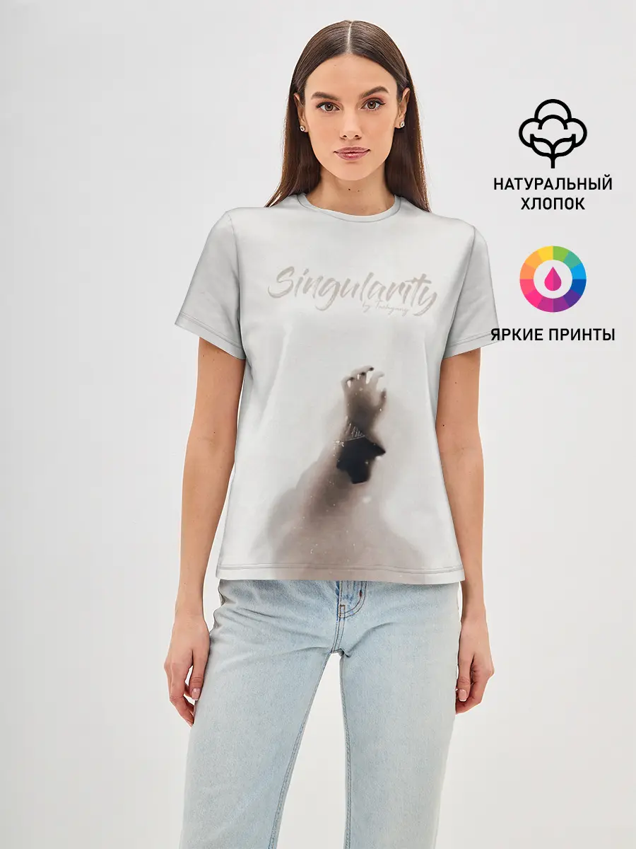 Женская базовая футболка / BTS