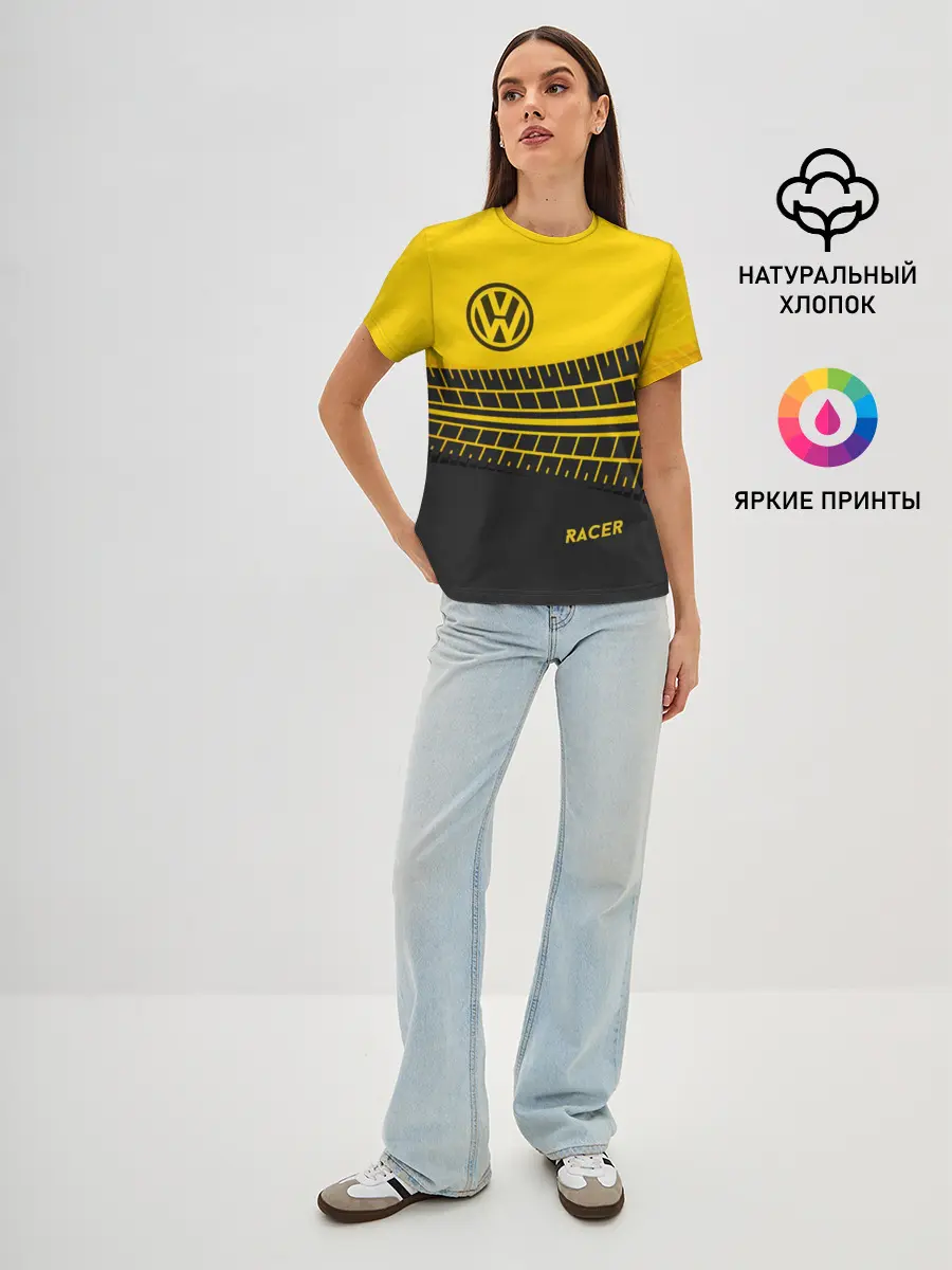 Женская базовая футболка / Volkswagen