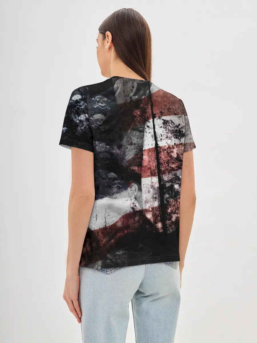 Женская базовая футболка / США