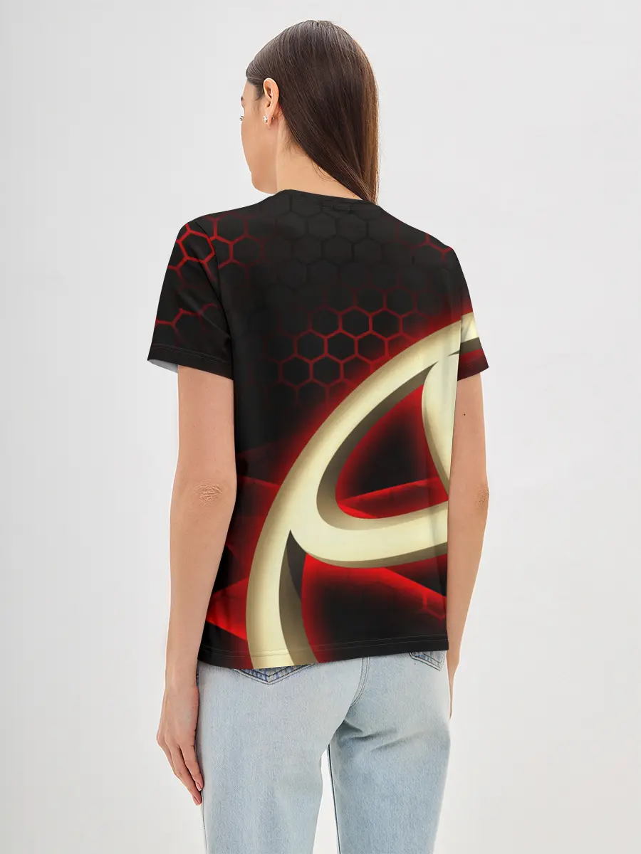 Женская базовая футболка / Тойота / Toyota