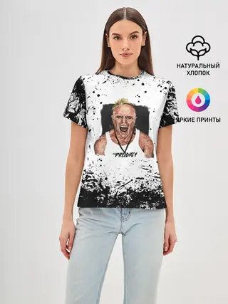 Женская базовая футболка / THE PRODIGY | ПРОДИДЖИ