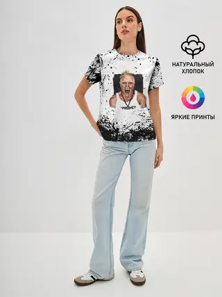 Женская базовая футболка / THE PRODIGY | ПРОДИДЖИ