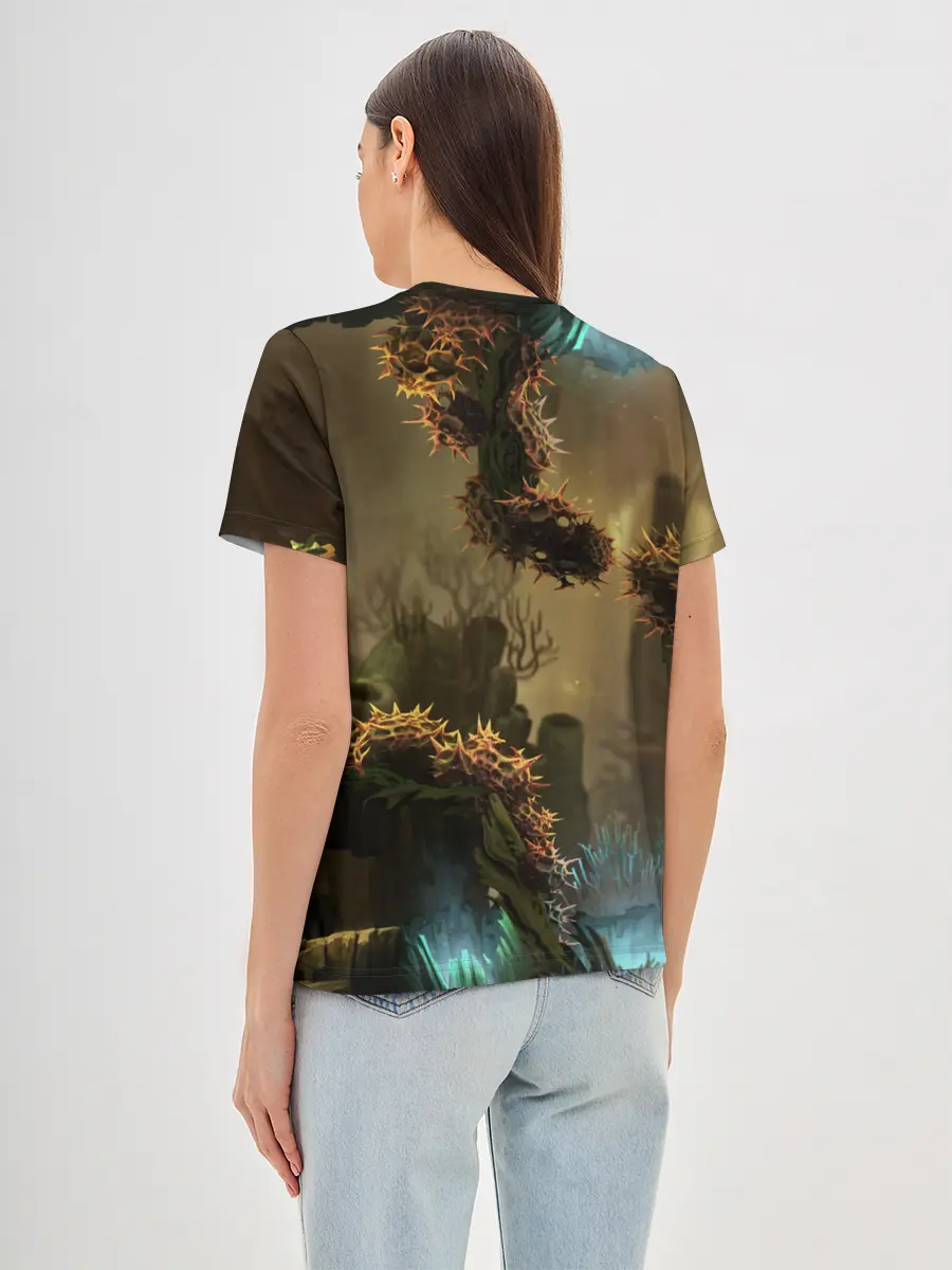 Женская базовая футболка / Ori and the Blind Forest
