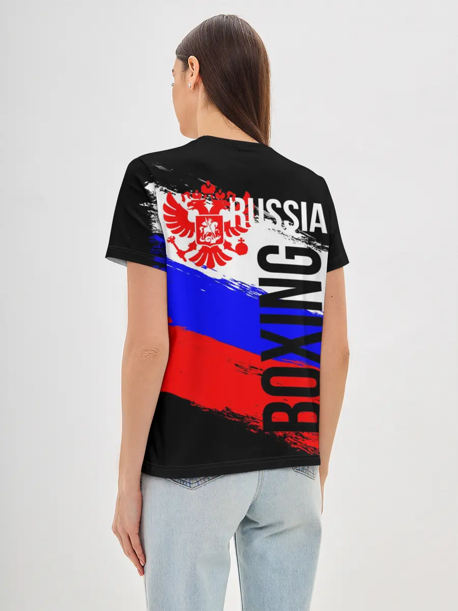 Женская базовая футболка / Boxing Russia Team