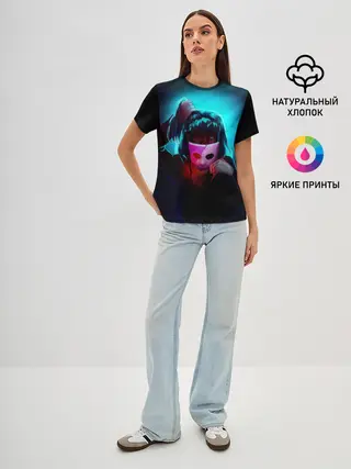 Женская базовая футболка / Sally Face