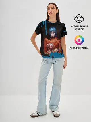 Женская базовая футболка / Sally Face