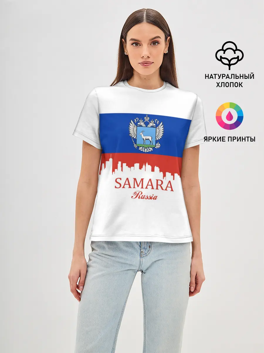 Женская базовая футболка / SAMARA