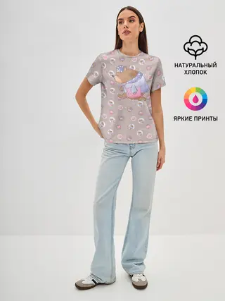 Женская базовая футболка / Сон