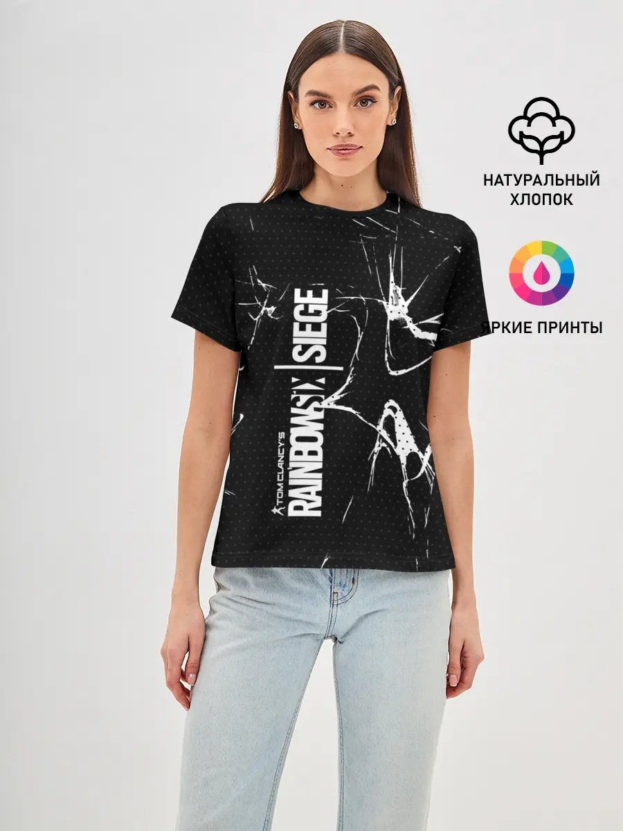 Женская базовая футболка / Rainbow Six: Siege