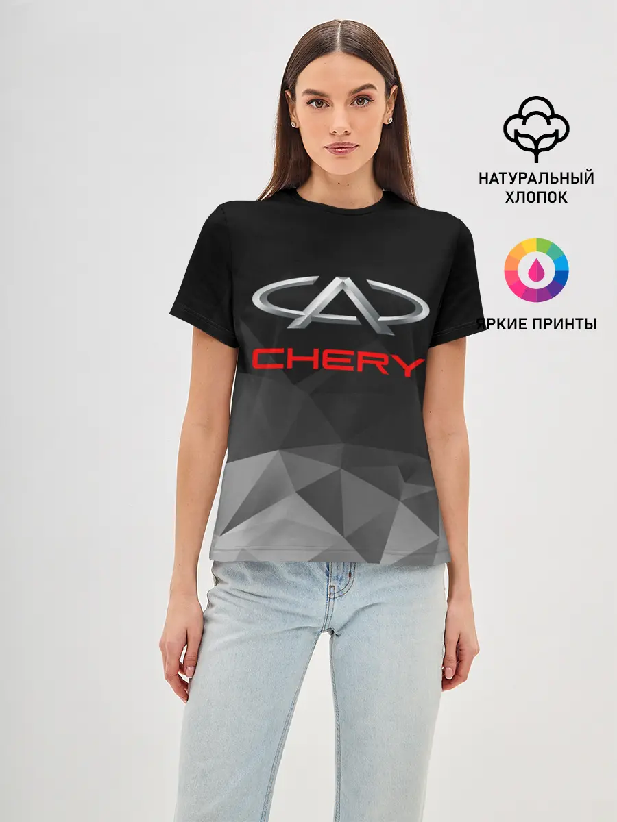 Женская базовая футболка / CHERY