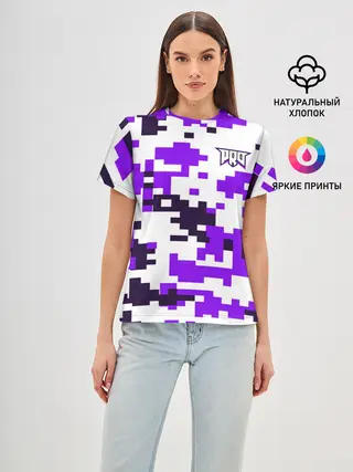 Женская базовая футболка / pro100