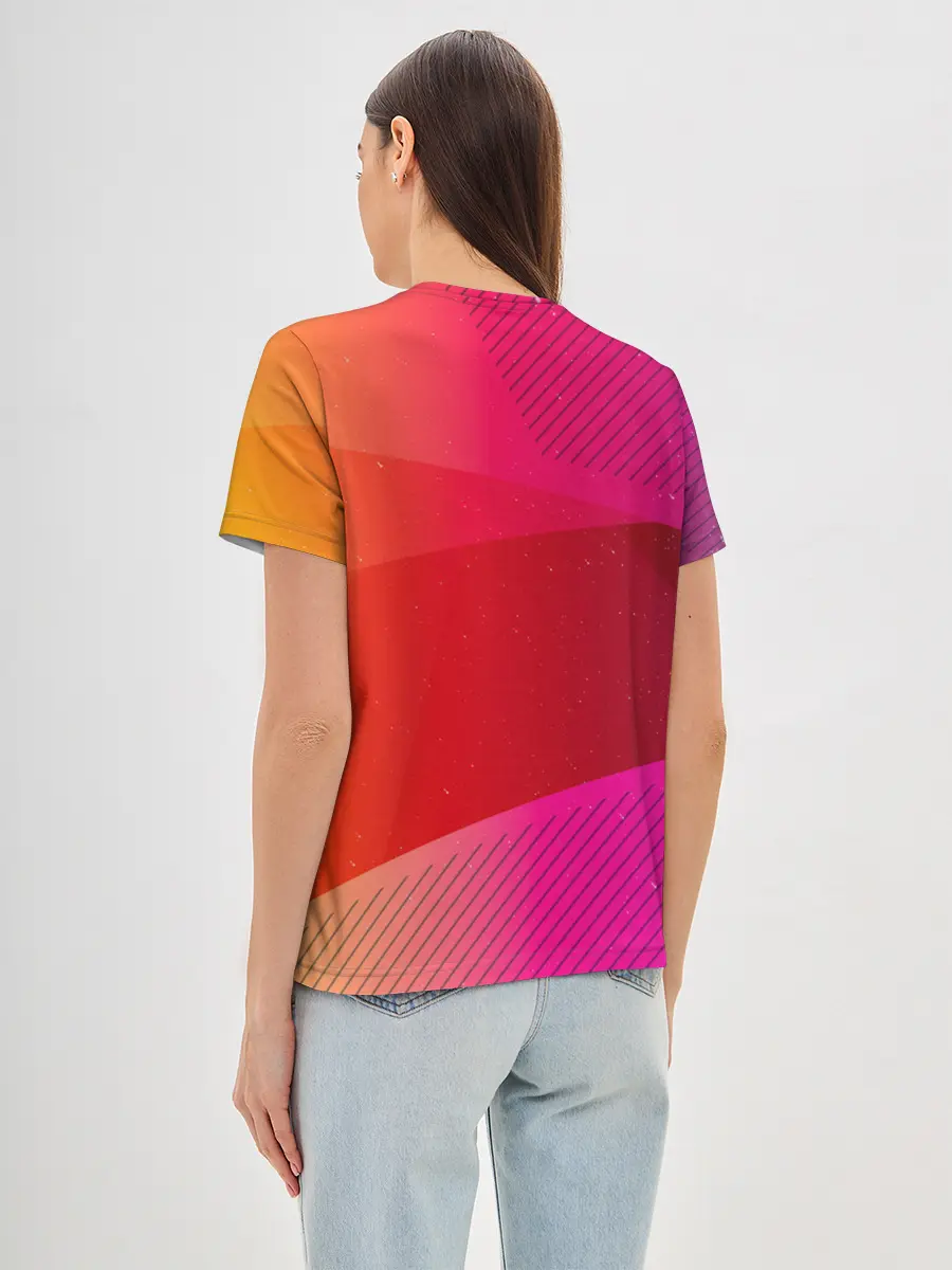 Женская базовая футболка / ABSTRACT